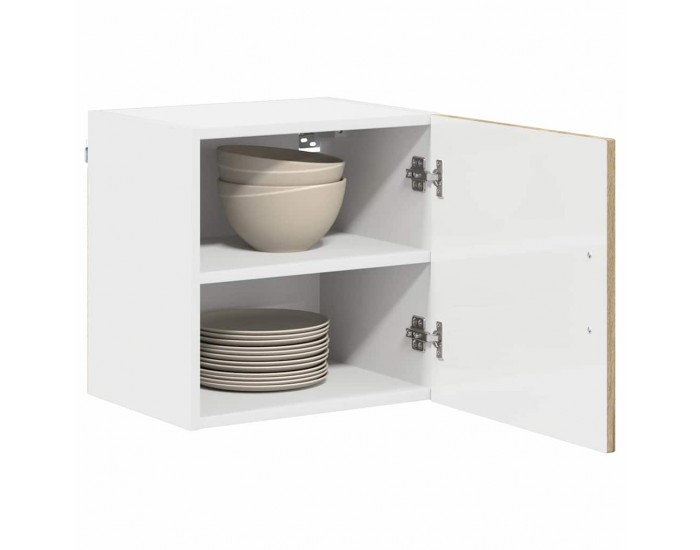 Sonata H Горен кухненски шкаф с рафт 2 pcs Сонома дъб 40 x 31 x 40 см