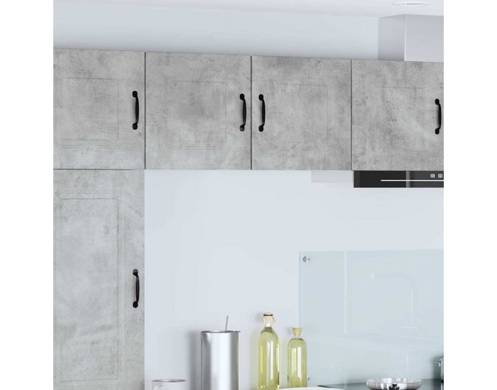 Sonata H Горен кухненски шкаф 2 pcs Циментено сиво 40 x 31 x 40 см