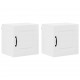 Sonata H Горен кухненски шкаф с рафт 2 pcs Лъскаво бяло 40 x 31 x 40 см
