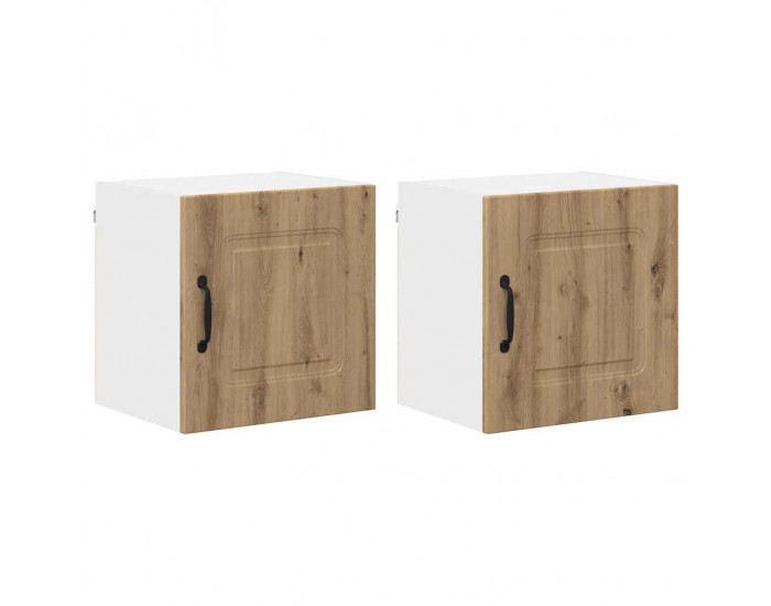 Sonata H Горен кухненски шкаф 2 pcs Дъб 40 x 31 x 40 см Инженерно дърво