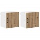 Sonata H Горен кухненски шкаф 2 pcs Дъб 40 x 31 x 40 см Инженерно дърво