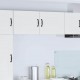 Sonata H Горен кухненски шкаф Бяло 50 x 31 x 40 см Инженерно дърво