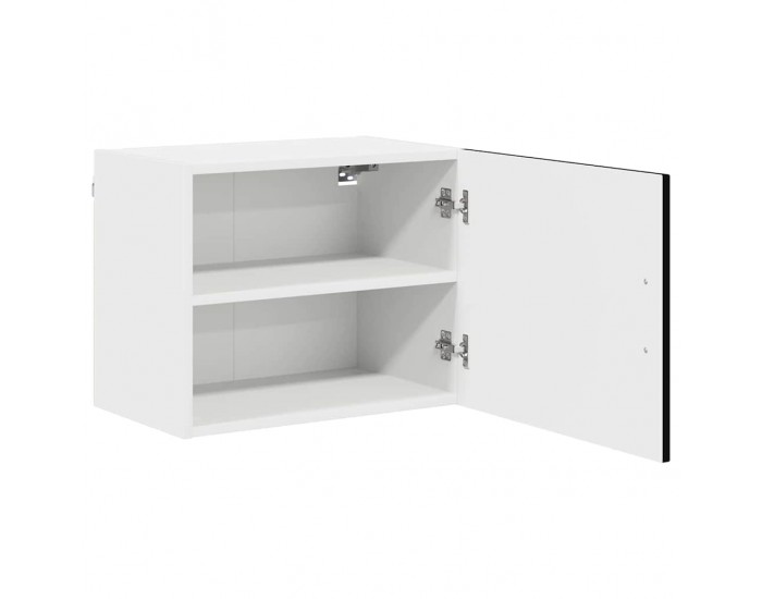 Sonata H Горен кухненски шкаф с рафт с врата 2 pcs Черно 50 x 31 x 40 см
