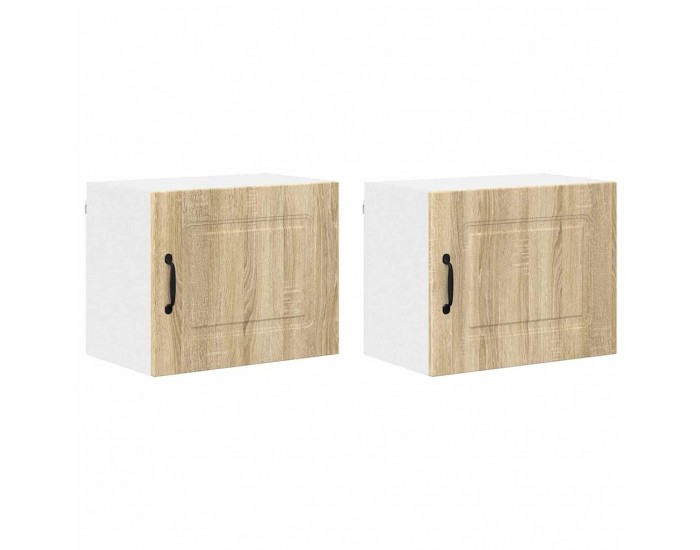 Sonata H Горен кухненски шкаф с рафт 2 pcs Сонома дъб 50 x 31 x 40 см
