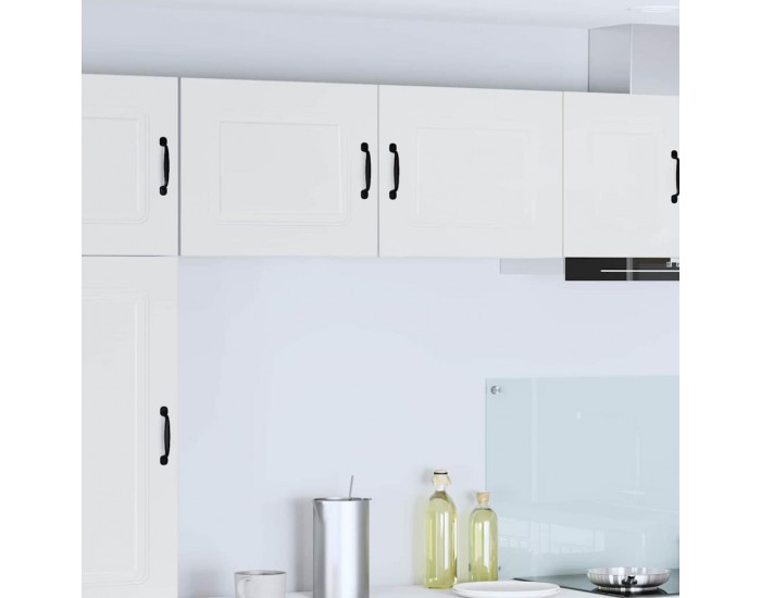 Sonata H Горен кухненски шкаф с рафт 2 pcs Лъскаво бяло 50 x 31 x 40 см