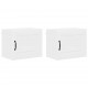 Sonata H Горен кухненски шкаф с рафт 2 pcs Лъскаво бяло 50 x 31 x 40 см