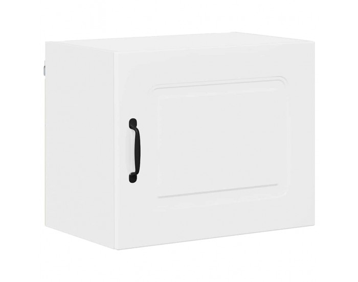Sonata H Горен кухненски шкаф с рафт 2 pcs Лъскаво бяло 50 x 31 x 40 см