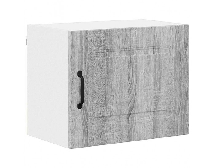 Sonata H Горен кухненски шкаф с рафт 2 pcs Сив Сонома 50 x 31 x 40 см