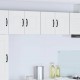 Sonata H Горен кухненски шкаф 2 pcs Бяло 60 x 31 x 40 см Инженерно дърво