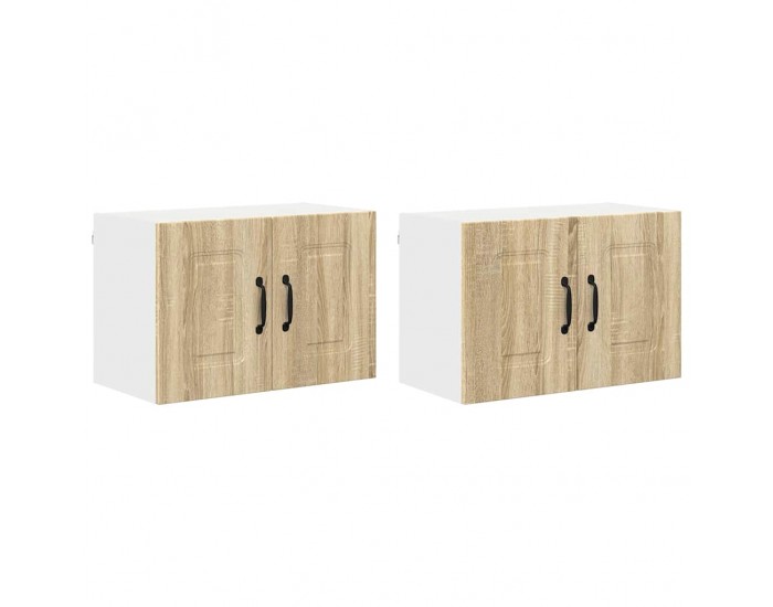 Sonata H Горен кухненски шкаф с рафт 2 pcs Сонома дъб 60 x 31 x 40 см