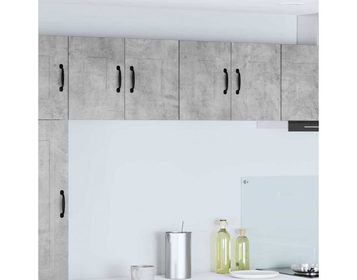 Sonata H Горен кухненски шкаф 2 pcs Циментено сиво 60 x 31 x 40 см