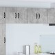 Sonata H Горен кухненски шкаф 2 pcs Циментено сиво 60 x 31 x 40 см