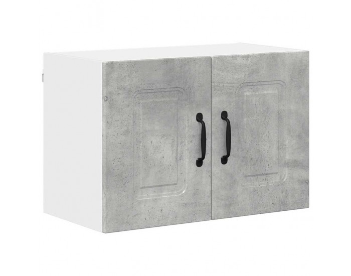 Sonata H Горен кухненски шкаф 2 pcs Циментено сиво 60 x 31 x 40 см
