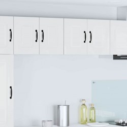 Sonata H Горен кухненски шкаф с рафт 2 pcs Лъскаво бяло 60 x 31 x 40 см - Bucătării modulare