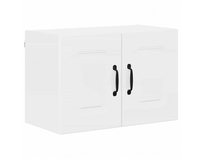 Sonata H Горен кухненски шкаф с рафт 2 pcs Лъскаво бяло 60 x 31 x 40 см