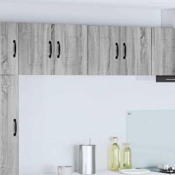 Sonata H Горен кухненски шкаф Сив Сонома 60 x 31 x 40 см Инженерно дърво - Bucătării modulare