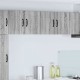 Sonata H Горен кухненски шкаф Сив Сонома 60 x 31 x 40 см Инженерно дърво
