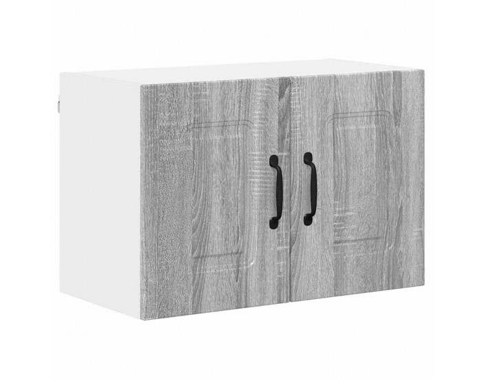 Sonata H Горен кухненски шкаф Сив Сонома 60 x 31 x 40 см Инженерно дърво