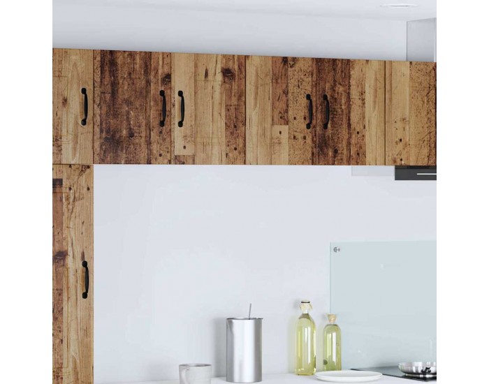 Sonata H Горен кухненски шкаф с рафт 2 pcs Старо дърво 60 x 31 x 40 см