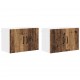 Sonata H Горен кухненски шкаф с рафт 2 pcs Старо дърво 60 x 31 x 40 см