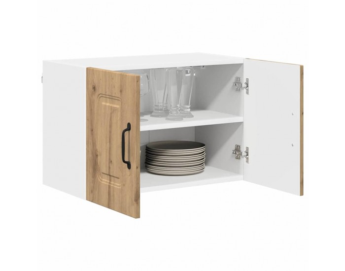 Sonata H Горен кухненски шкаф 2 pcs Дъб 60 x 31 x 40 см Инженерно дърво