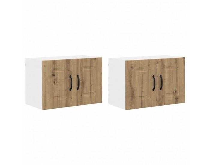 Sonata H Горен кухненски шкаф 2 pcs Дъб 60 x 31 x 40 см Инженерно дърво
