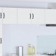 Sonata H Горен кухненски шкаф Бяло 80 x 31 x 40 см Инженерно дърво