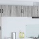 Sonata H Горен кухненски шкаф Сив Сонома 80 x 31 x 40 см Инженерно дърво