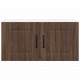 Sonata H Горен кухненски шкаф Кафяв дъб 80 x 31 x 40 см Инженерно дърво
