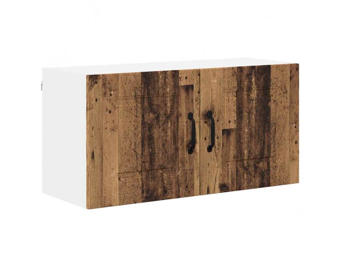 Sonata H Горен кухненски шкаф с рафт с врата Старо дърво 80 x 31 x 40 см