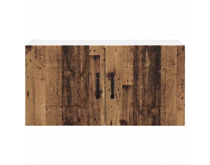 Sonata H Горен кухненски шкаф с рафт с врата Старо дърво 80 x 31 x 40 см