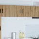 Sonata H Горен кухненски шкаф с рафт Дъб 80 x 31 x 40 см Инженерно дърво