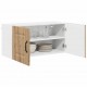 Sonata H Горен кухненски шкаф с рафт Дъб 80 x 31 x 40 см Инженерно дърво