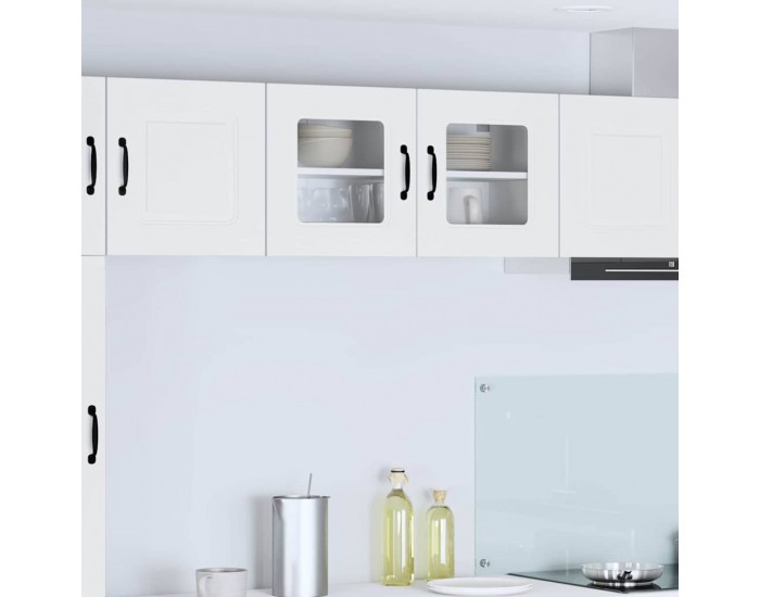 Sonata H Горен кухненски шкаф Бяло 80 x 31 x 40 см Инженерно дърво