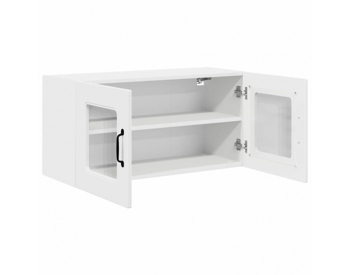 Sonata H Горен кухненски шкаф Бяло 80 x 31 x 40 см Инженерно дърво