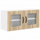 Sonata H Горен кухненски шкаф Сонома дъб 80 x 31 x 40 см Инженерно дърво