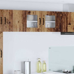 Sonata H Горен кухненски шкаф с рафт с врата Старо дърво 80 x 31 x 40 см - Bucătării modulare