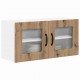 Sonata H Горен кухненски шкаф с рафт Дъб 80 x 31 x 40 см Инженерно дърво