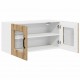 Sonata H Горен кухненски шкаф с рафт Дъб 80 x 31 x 40 см Инженерно дърво