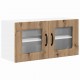 Sonata H Горен кухненски шкаф с рафт Дъб 80 x 31 x 40 см Инженерно дърво
