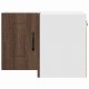 Sonata H Горен кухненски шкаф Кафяв дъб 57 x 57 x 40 см Инженерно дърво