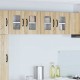 Sonata H Горен кухненски шкаф с рафт 2 pcs Сонома дъб 60 x 31 x 40 см