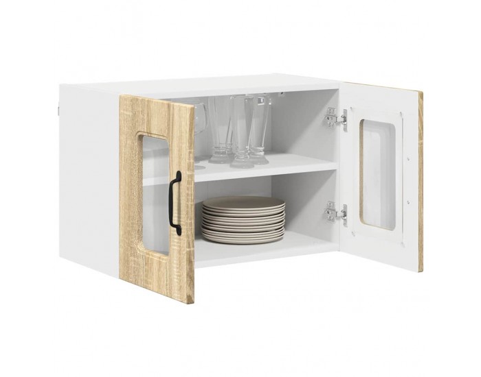 Sonata H Горен кухненски шкаф с рафт 2 pcs Сонома дъб 60 x 31 x 40 см