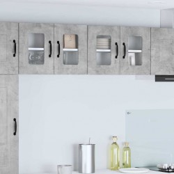Sonata H Горен кухненски шкаф 2 pcs Циментено сиво 60 x 31 x 40 см - Bucătării modulare
