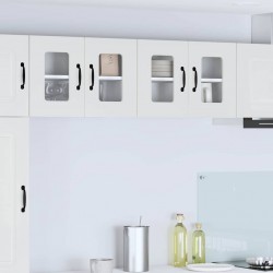 Sonata H Горен кухненски шкаф с рафт Лъскаво бяло 60 x 31 x 40 см - Bucătării modulare