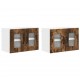 Sonata H Горен кухненски шкаф с рафт 2 pcs Димян дъб 60 x 31 x 40 см