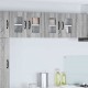 Sonata H Горен кухненски шкаф Сив Сонома 60 x 31 x 40 см Инженерно дърво