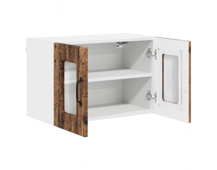 Sonata H Горен кухненски шкаф с рафт 2 pcs Старо дърво 60 x 31 x 40 см