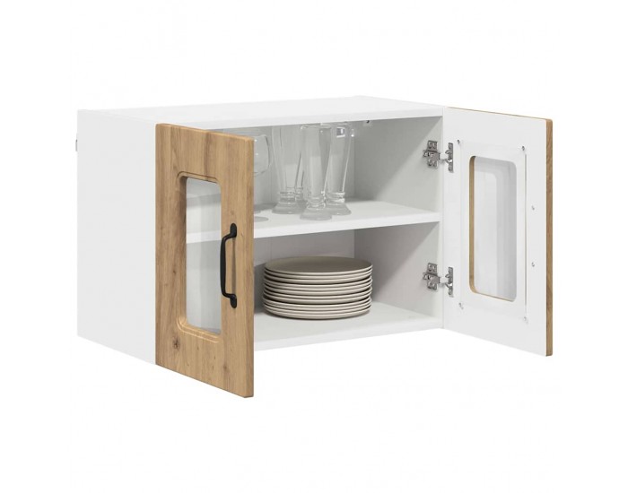 Sonata H Горен кухненски шкаф 2 pcs Дъб 60 x 31 x 40 см Инженерно дърво