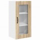 Sonata H Горен кухненски шкаф с рафт 2 pcs Сонома дъб 40 x 31 x 80 см